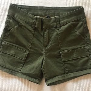 Kut army green shorts